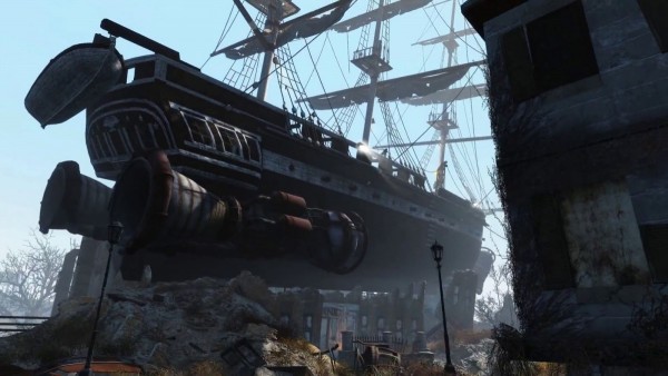 Fallout 4 Dry-docked Ship