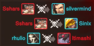 Overwatch killfeed, courtesy of Gosu Gamers. 