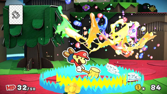 Paper Mario Color Splash Battle