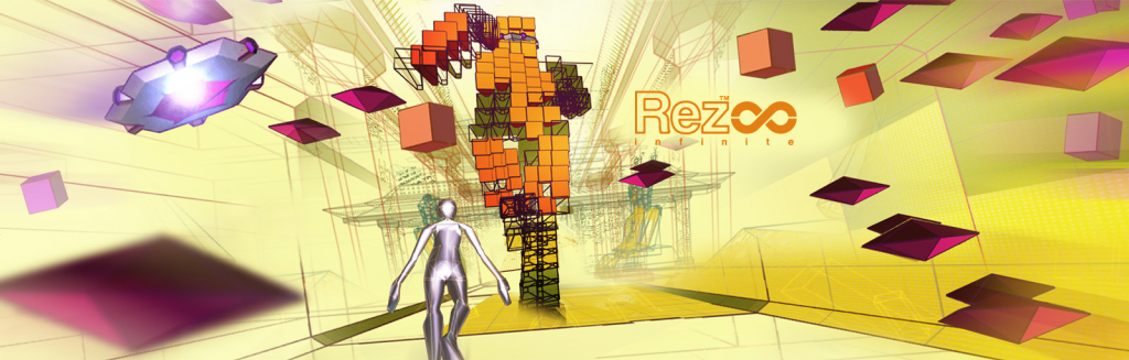 Rez Infinite logo banner
