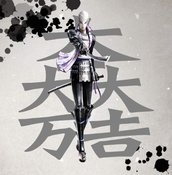 Official character art from Sengoku BASARA 4