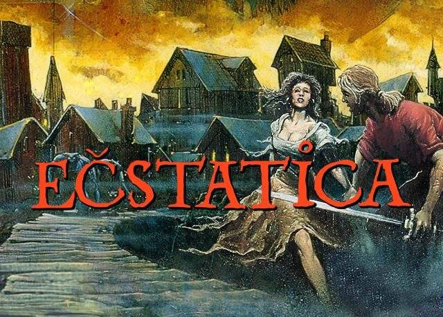 Ecstatica 1 & 2 announcement key art — Andrew Spencer's ellipsoid-graphics survival-horror classics return on October 26, 2026