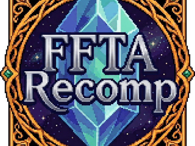 FFTARecomp project logo, the fan tool that rebuilds Final Fantasy Tactics Advance as a native app