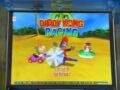 Taki Udon's transparent-blue FPGBA SP prototype screen running Diddy Kong Racing (N64) as a power demonstration.