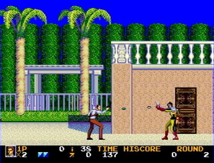 Rolling Thunder 2 on the Sega Genesis — the console got the sequels, but never the original