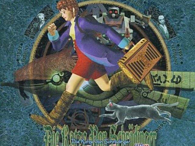 Box art for Schrödinger no Neko, Takara's 1997 Japan-only PlayStation dungeon crawler