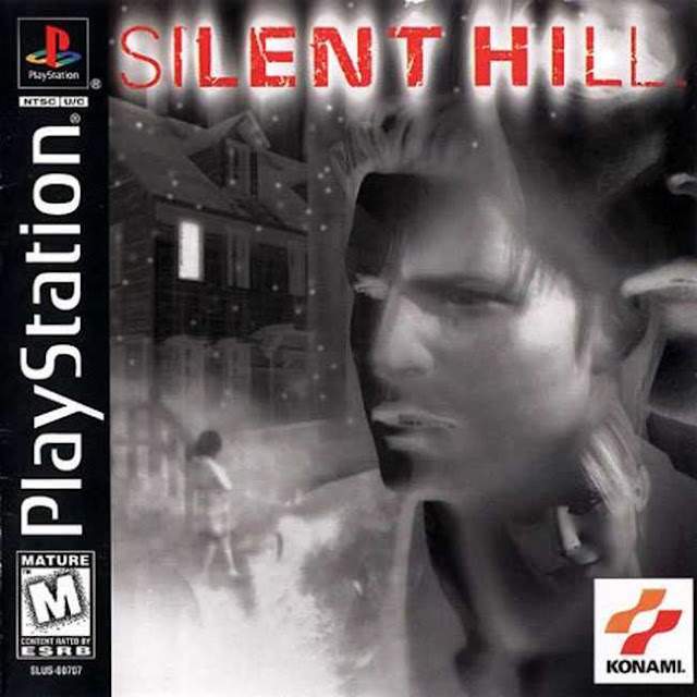 Original Silent Hill box art for PlayStation, 1999