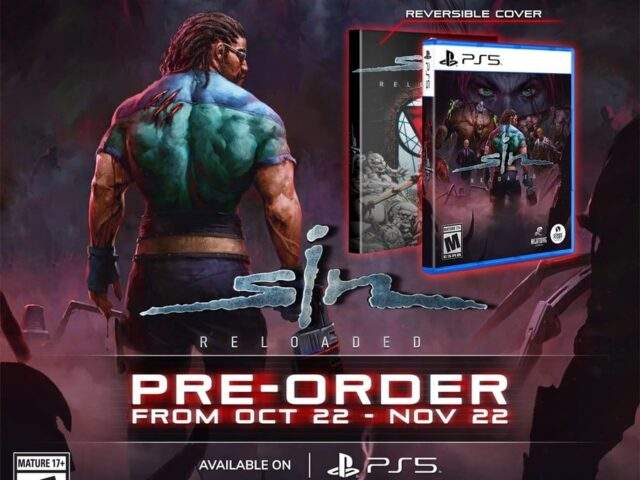 SiN: Reloaded PS5 reversible-cover physical edition pre-order promo