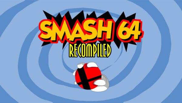 Smash 64 Recompiled logo art from the announcement trailer