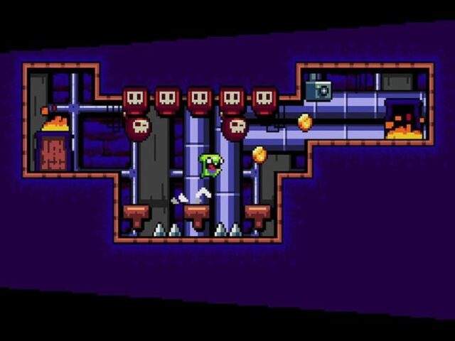 Prisonela MD gameplay screenshot from Two Black Cats' SNES engine test